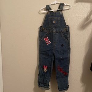 Size 4t kids Carhartt overalls